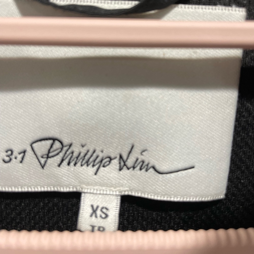 3.1 Phillip Lim Cropped Sherpa Bomber Jacket Size XS - Picture 7 of 10